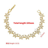 Butterfly Heart Bracelet for Women Jewelry