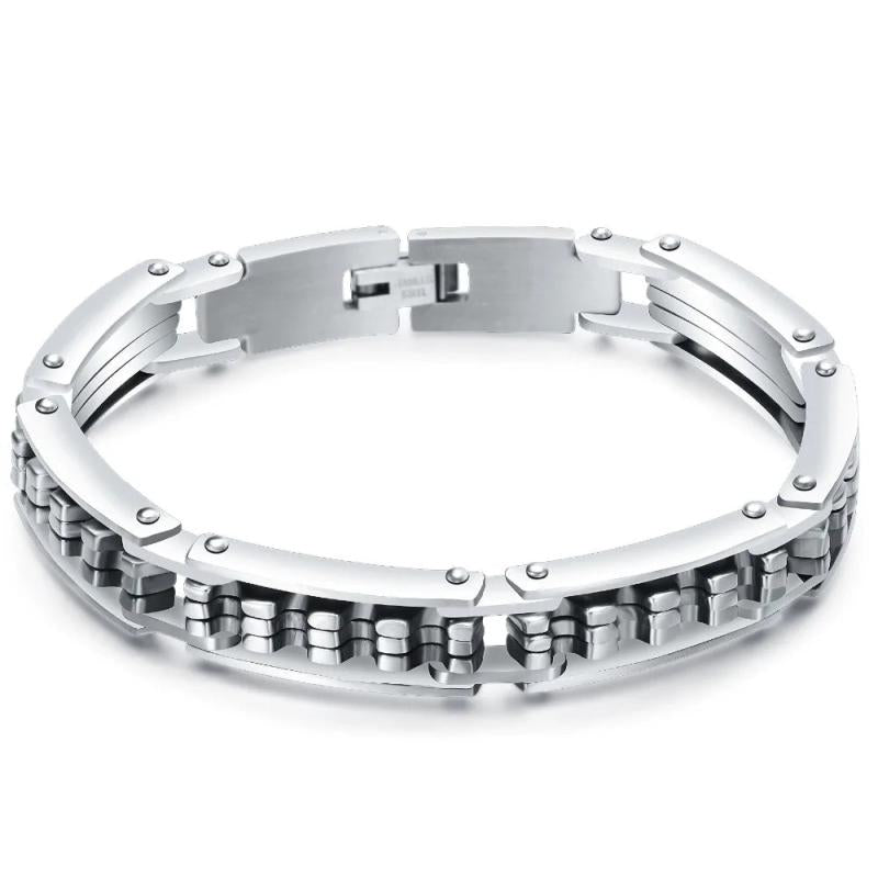 Men Link Chain Bracelet Stainless Steel Men Jewelry Gift
