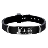 Arknights Skadi Heart Bracelet Titanium Silicone Bangle Anime Jewellery