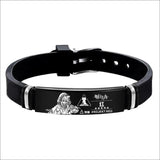 Arknights Skadi Heart Bracelet Titanium Silicone Bangle Anime Jewellery