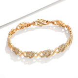 XP Jewelry Infinite Love Zircon Bracelet Plated 8.5mm Men Women
