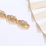 XP Jewelry Infinite Love Zircon Bracelet Plated 8.5mm Men Women