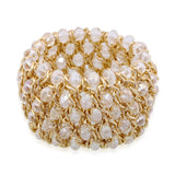 6MM Crystal Beads Elastic Bracelet Bangle Blingbling Crystal Bracelets