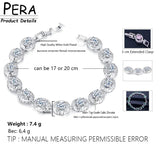 Green Stone Link Chain Bracelet Women Jewelry B094