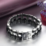 Stainless Steel Bangle Bracelet Men's Jewelry 210mm Wristband