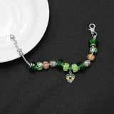 Brazil National Flag Charm Bracelet Jewelry for Men Women
