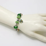 Brazil National Flag Charm Bracelet Jewelry for Men Women