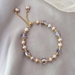Elegant Baroque Pearl Bracelet for Women