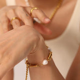 Baroque Freshwater Bracelet Party Jewelry