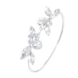 Flower Shape Bracelet Women Wedding Party Charming Jewelry Gift