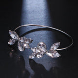 Flower Shape Bracelet Women Wedding Party Charming Jewelry Gift
