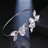 Flower Shape Bracelet Women Wedding Party Charming Jewelry Gift