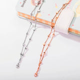 Double Layers Star Bracelet Bangle Stainless Steel