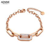 CZ Crystal Geometric Charm Bracelet Bohemia Beach Jewelry