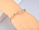 CZ Crystal Geometric Charm Bracelet Bohemia Beach Jewelry