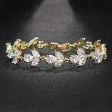 Charming Cubic Zircon Decoration Bracelet for Banquet