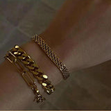 High End Mesh Belt Bracelet For Women