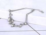 Boho Beach Charm Bracelet CZ Stainless Steel B21137