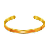 Leather Cuff Bangle Bracelet for Her