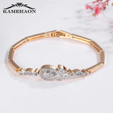 Sunlight CZ Crystal Bracelet Silver Mix Charms Bracelet Chain