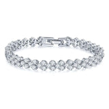 AAA+ Cubic Zircon Bracelet for Women OL Style