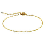 10pcs Stainless Steel Bracelet Chain 1.5mm Adjustable Jewelry Making