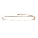 10pcs Stainless Steel Bracelet Chain 1.5mm Adjustable Jewelry Making