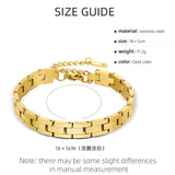 WILD Stainless Steel Charm Chains Bracelet Bangle Punk Women Jewelry
