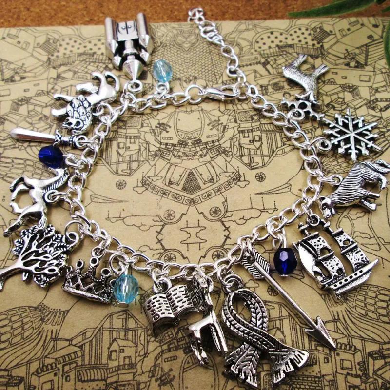 TV Series Charm Bracelet Silver Plated Girl/Boy Party Birthday