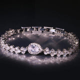 Crystal Zircon Tennis Bracelet for Women Party Jewelry
