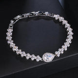 Crystal Zircon Tennis Bracelet for Women Party Jewelry