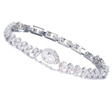 Crystal Zircon Tennis Bracelet for Women Party Jewelry