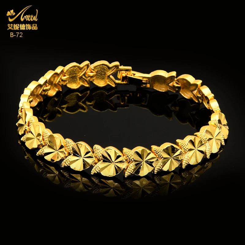 24K Charm Bracelets For Women - Thin Indian Bangle