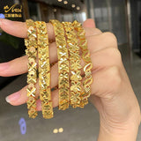 24K Charm Bracelets For Women - Thin Indian Bangle