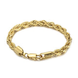 Silver Stainless Steel Chain Bracelet Jewelry Gift
