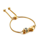 Initial Letter Bracelet Heart Chain Bracelet Wedding Engagement Wristband