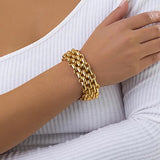 Chunky Chain Bracelets for Women and Men, Grunge Steampunk Jewelry