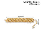 Chunky Chain Bracelets for Women and Men, Grunge Steampunk Jewelry