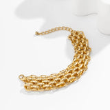 Chunky Chain Bracelets for Women and Men, Grunge Steampunk Jewelry