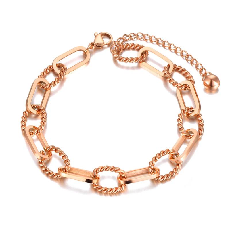 Geometry Charm Bracelet Bangle Titanium Stainless Steel