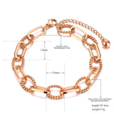 Geometry Charm Bracelet Bangle Titanium Stainless Steel