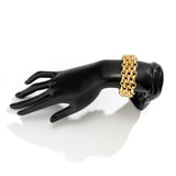 Chunky Chain Bracelet Heavy Metal Charms Bangles Women Jewelry