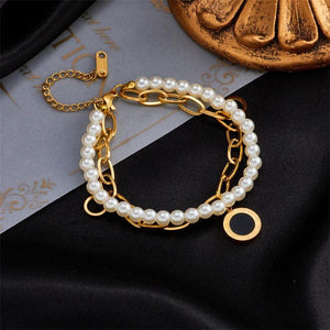 316L Stainless Steel Bracelet for Women Smile Face Heart Shape Butterfly Female