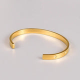 Stainless Steel Chain Bracelet Women Cuff Crystal Snake Bague Jewelry