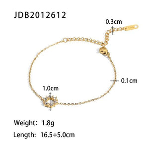 Youthway CZ Bracelet for Women Adjustable High Metal Jewelry Gift