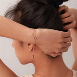Youthway CZ Bracelet for Women Adjustable High Metal Jewelry Gift