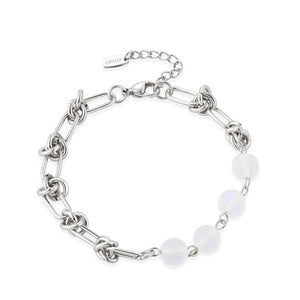 Moonstone Stainless Steel Bracelet for Women