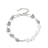 Moonstone Stainless Steel Bracelet for Women