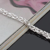 Buddha Bracelet Dragon Head Chain Silver Bracelet