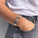 Bohemian Stone Beaded Bracelet National Jewelry
